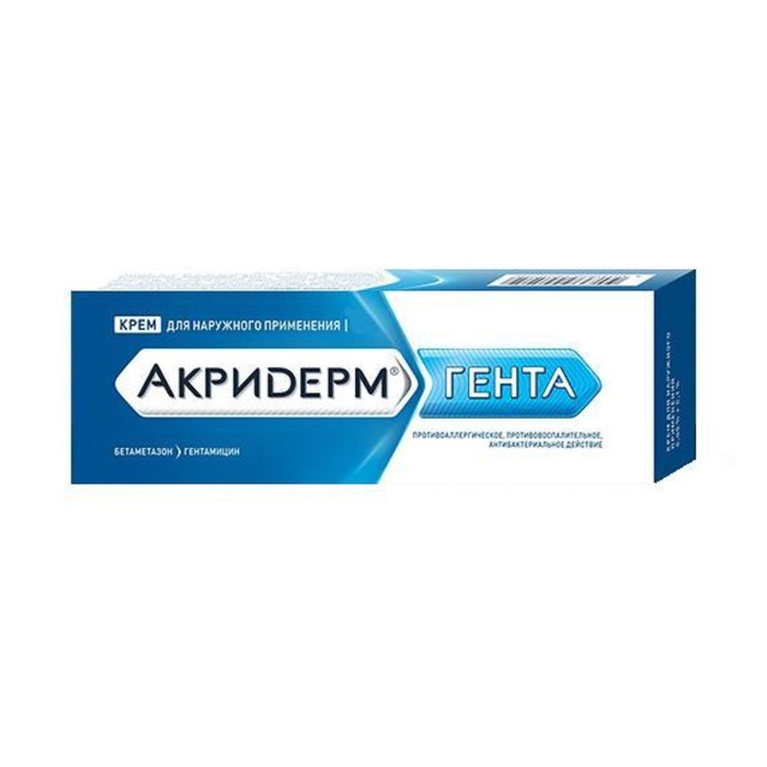

Акридерм Гента крем туба 15 г