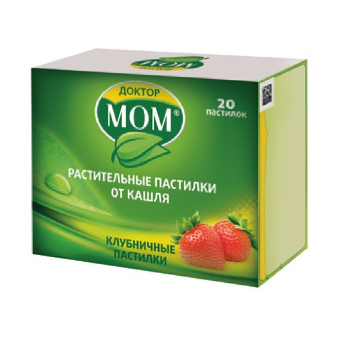

Доктор МОМ Клубника пастилки №20