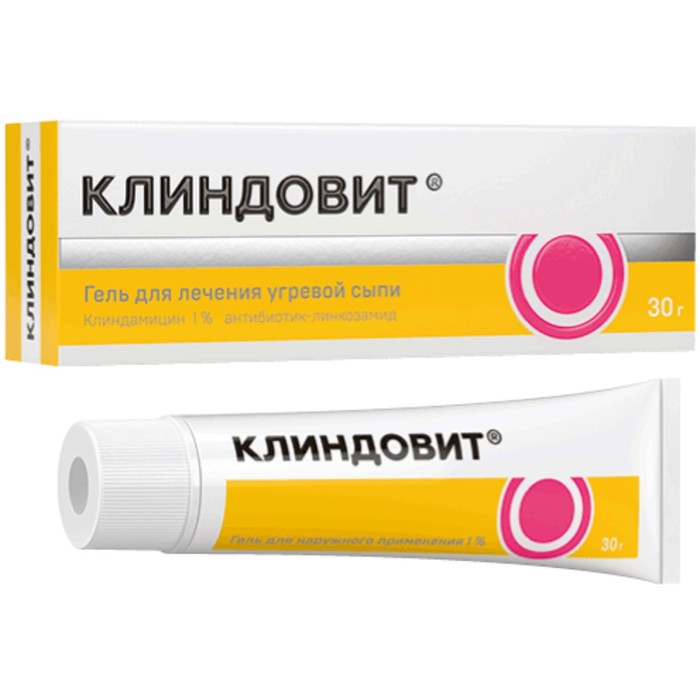 

Клиндовит гель 1% туба 30г