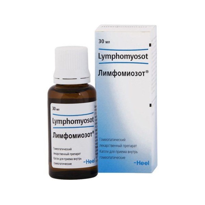 Лимфомиозот капли д/приема внутрь гомеопат. 30 мл 
