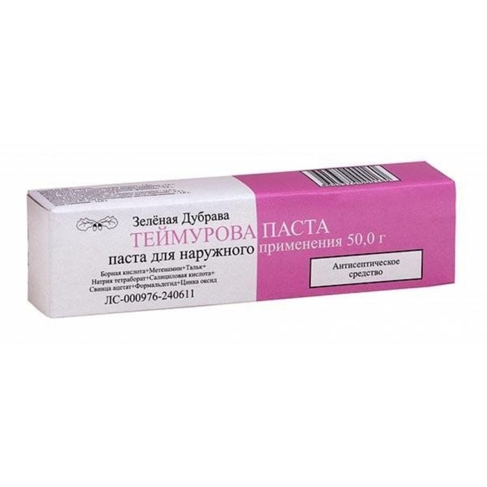 

Теймурова паста д/наружного применения 50 г