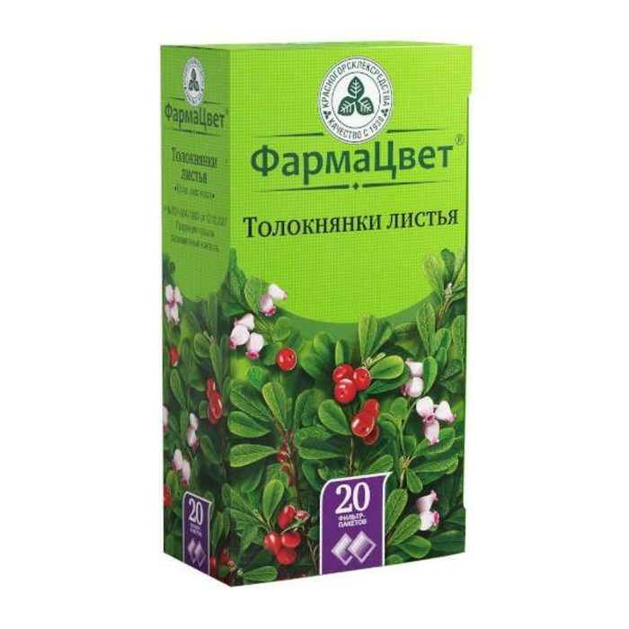 

Толокнянки листья 1,5 г ф/п №20