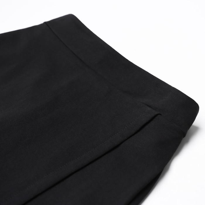 Юбка-шорты для девочки, цвет чёрный, рост 134 см