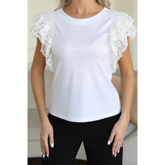 

Джемпер женский, размер 48, цвет белый