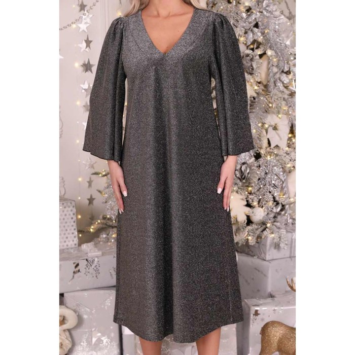 фото Платье женское, размер 46, цвет серый wisell