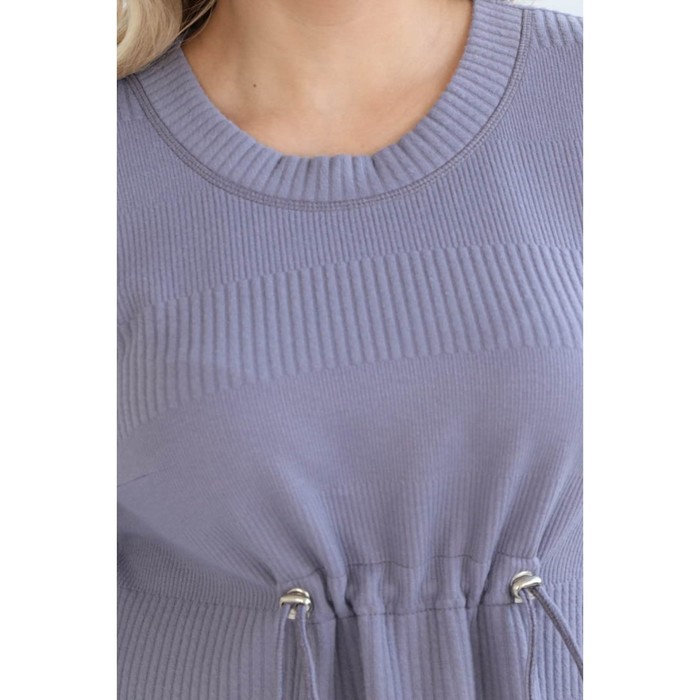 

Платье женское, размер 58, цвет серый