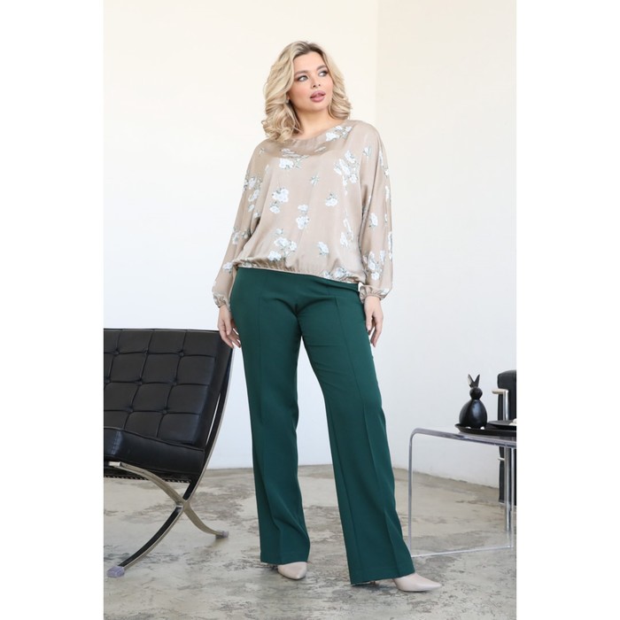 

Джемпер женский, размер 62, цвет бежевый