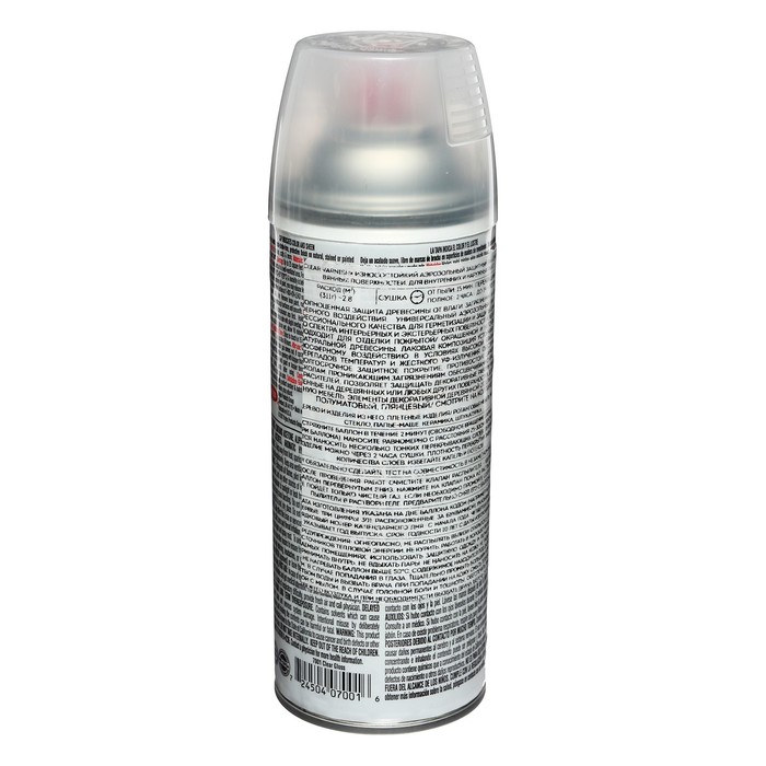 

Лак-спрей для дерева (аэрозоль), 312 г., KRYLON, глянцевый, 7001