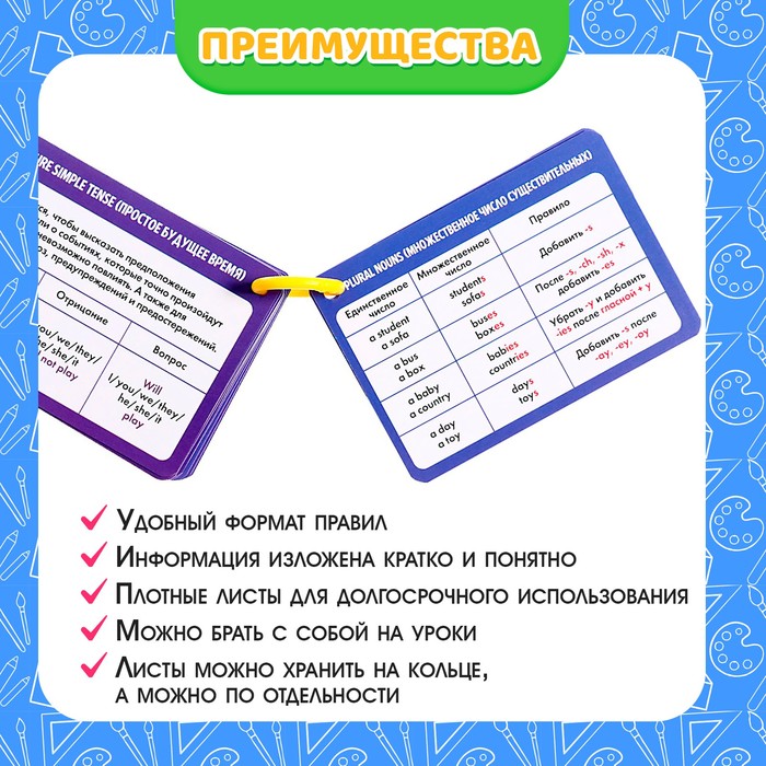 фото Обучающий набор «полезные выручалки», английский язык iq-zabiaka