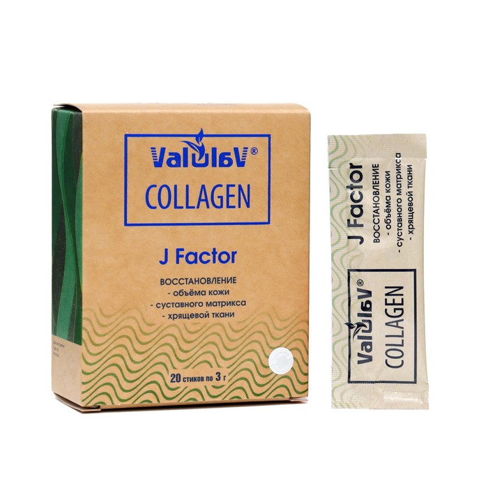 

Коллаген ValulaV J Factor восстановление, 20 стиков по 3 г