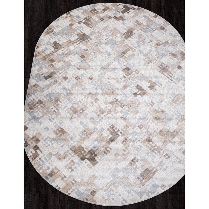 

Ковёр овальный Miranda d958, размер 80x150 см, цвет cream