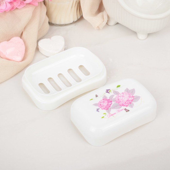 Мыльница "Цветочная", цвета МИКС