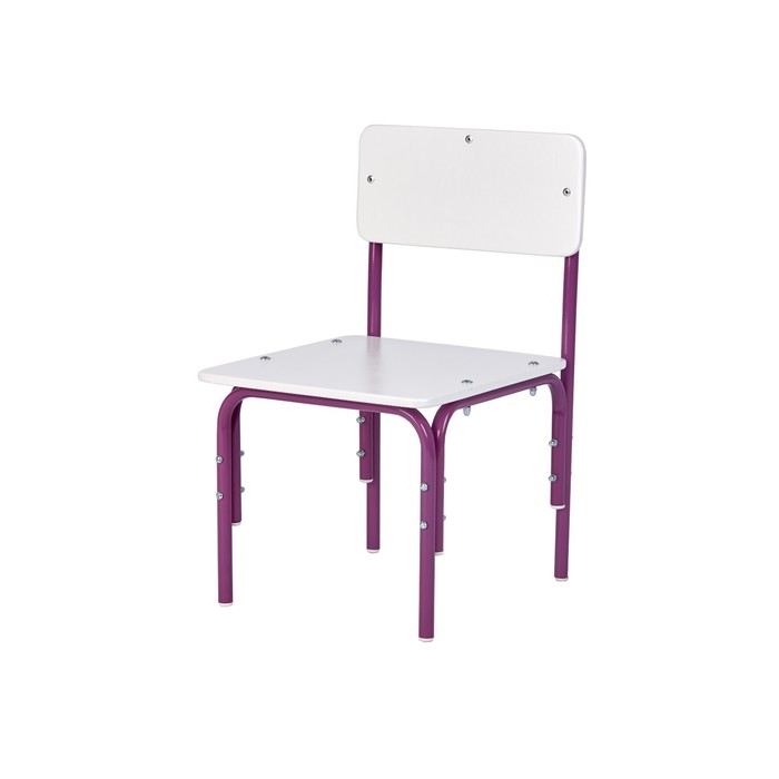 детские столы и стулья фея стульчик детский растущий мой малыш 0 1 группа Стульчик детский растущий «Фея» «Мой малыш», 0-1 группа, цвет белый-фиолетовый