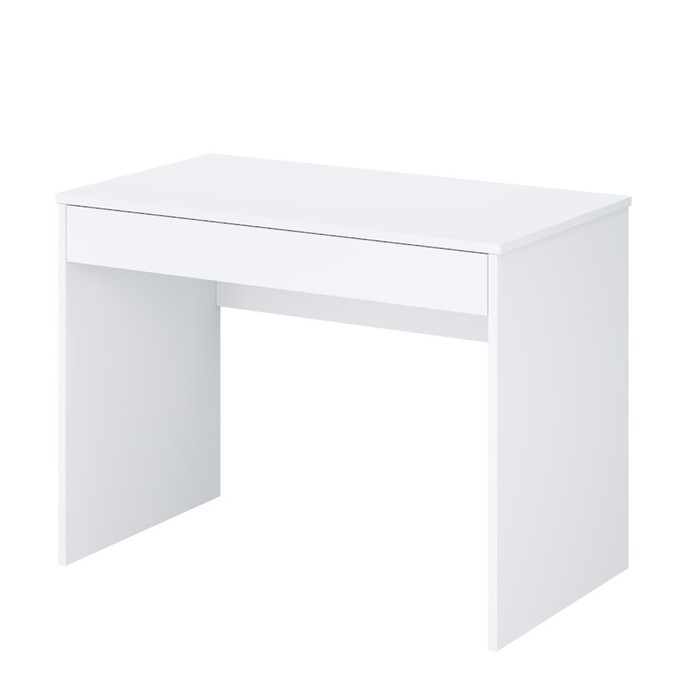 Стол письменный Polini kids Mirum, цвет белый, 100 см стол письменный polini kids mirum 1440 низкий белый серый