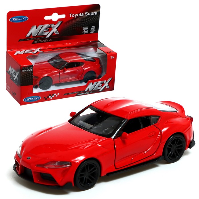 

Модель машины "Toyota Supra V A90, масштаб 1:38, МИКС