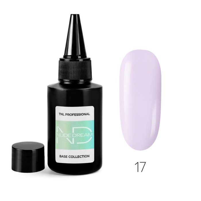 

Цветная база TNL Nude dream base, №17 черничная гранита, 50 мл