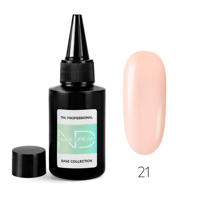 Цветная база TNL Nude dream base, №21 яблочное пюре, 50 мл цветная база tnl nude dream base 21 яблочное пюре 10 мл