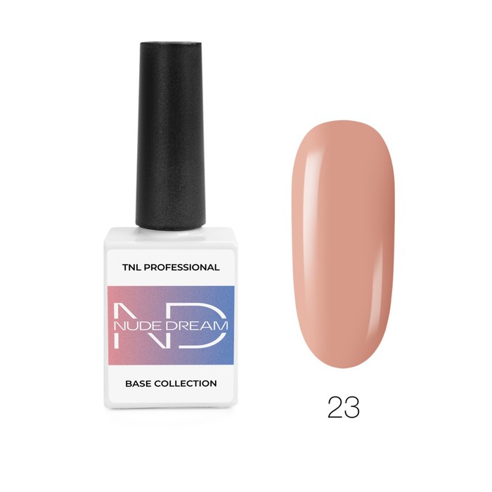 

Цветная база TNL Nude dream base, №23 варёная сгущёнка, 10 мл