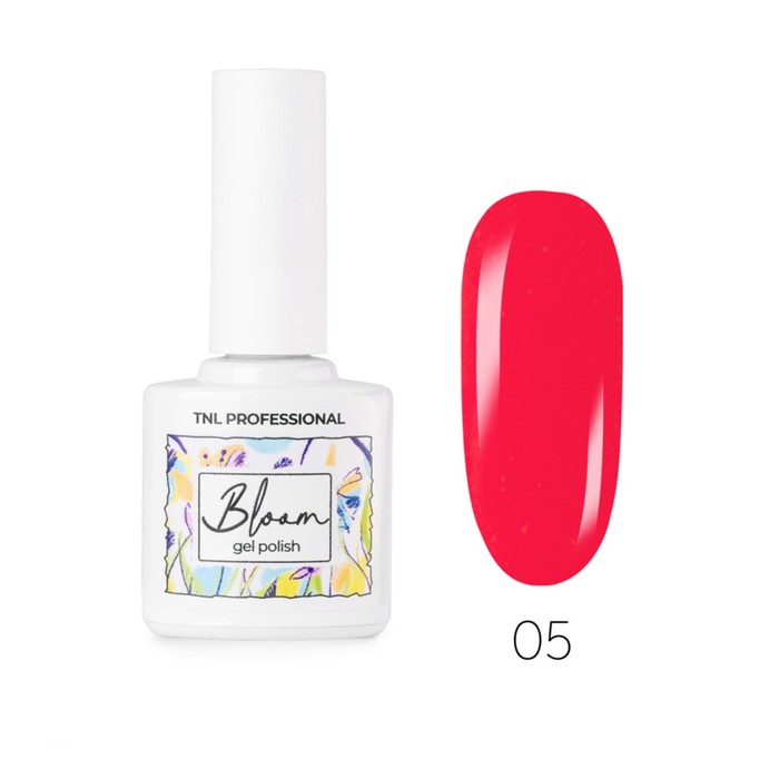 

Гель-лак TNL Professional Bloom, №5 яркая фуксия, 10 мл