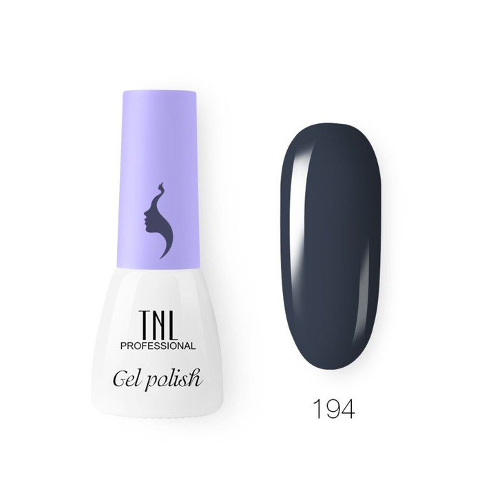 

Гель-лак TNL Mini «8 Чувств», №194 графит, 3,5 мл