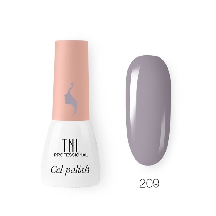 

Гель-лак TNL Mini «8 Чувств», №209 серая дымка, 3,5 мл