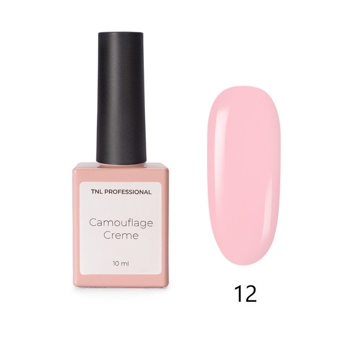 

Гель-лак TNL Camouflage Creme, №12 клубничное джелато, 10 мл