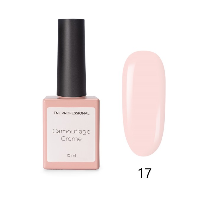 

Гель-лак TNL Camouflage Creme, №17 бланманже, 10 мл