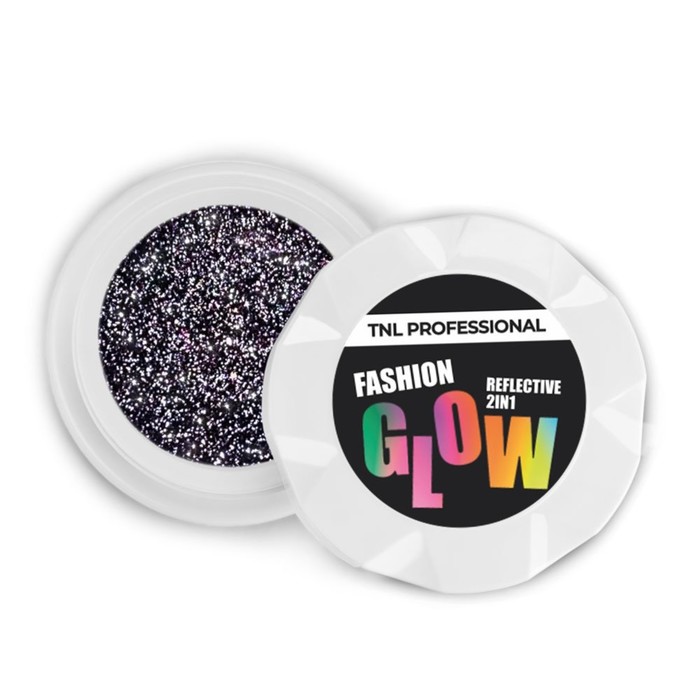 

Гель для дизайна ногтей TNL Fashion Glow, №02 «Сверкающий аметист», 6 мл