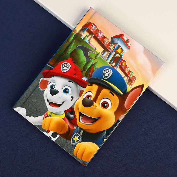 Блокнот А6 40 листов в твёрдой обложке Paw Patrol 79₽