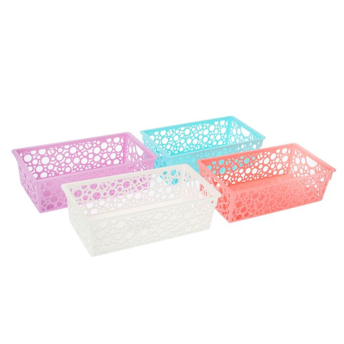 Корзина для хранения "Круги", цвет МИКС