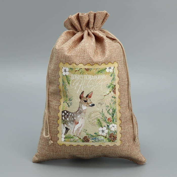 

Мешок с термонаклейкой «Добро пожаловать», 20 х 30 см +/- 1.5 см