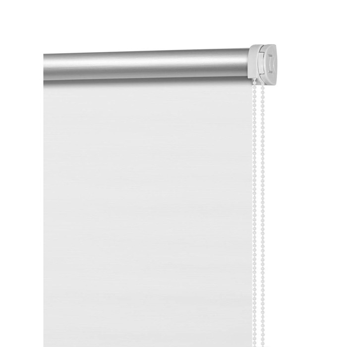 

Рулонная штора «Блэкаут Штрих», 120x230 см, цвет белый