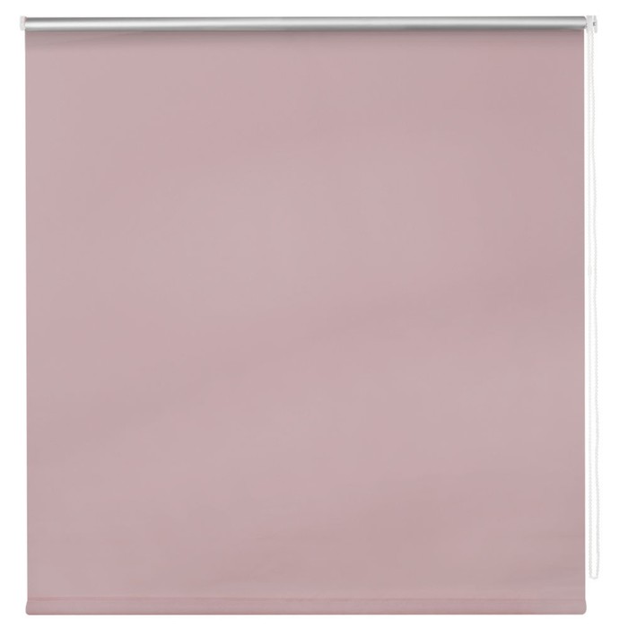 Рулонная штора «Блэкаут Плайн», 75x250 см, цвет пыльная роза