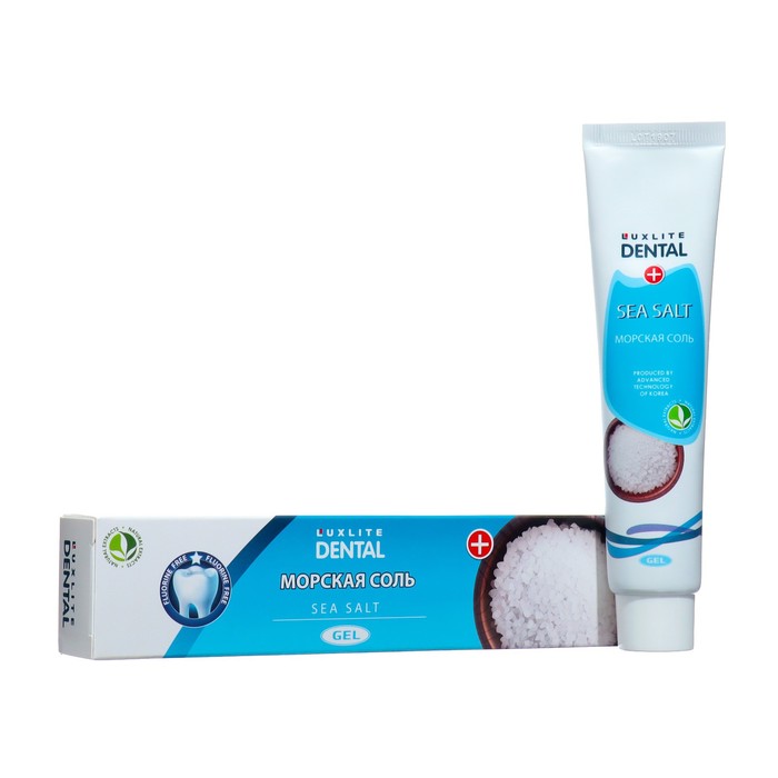 Гелевая зубная паста Luxlite Dental Морская соль, 83 г цена и фото
