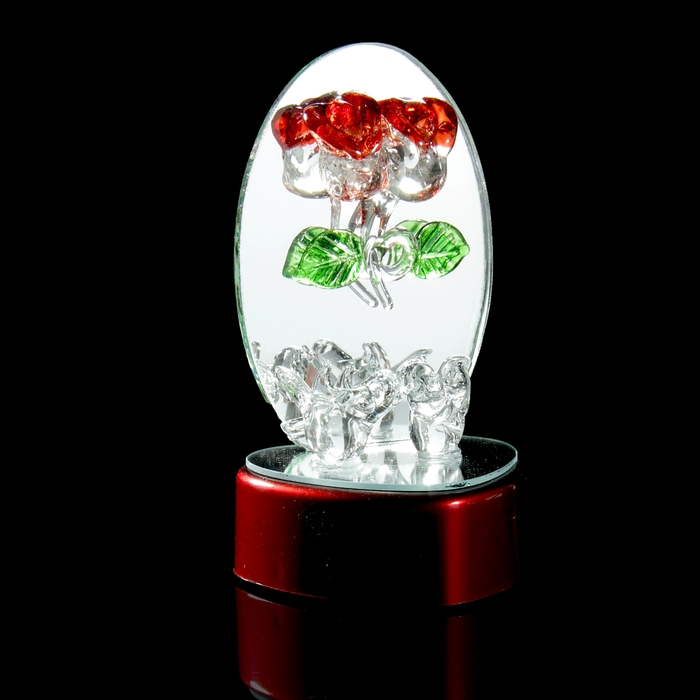 Сувенир световой "Птички у зеркала" МИКС