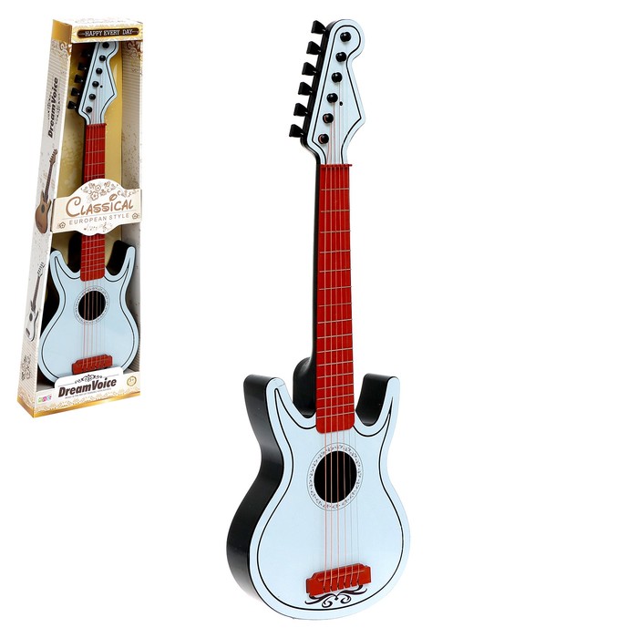 Игрушка музыкальная «Гитара», 6 струн, цвета МИКС цена и фото