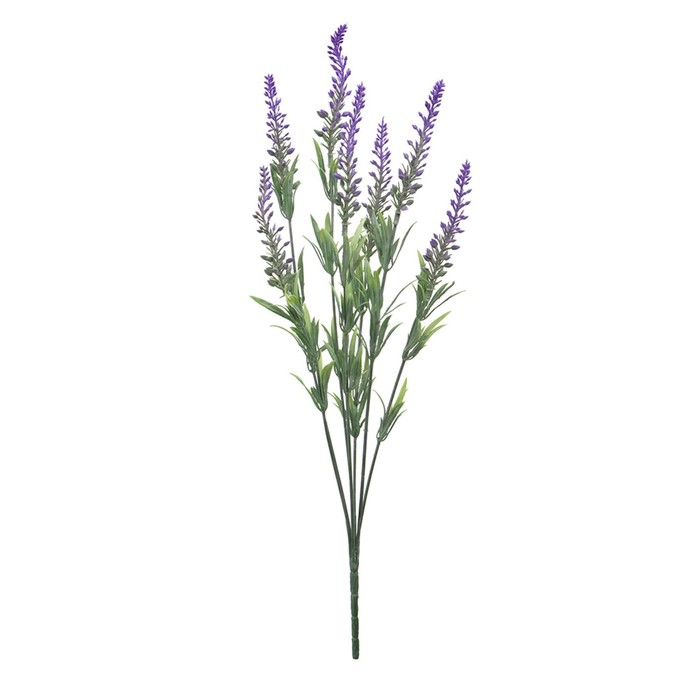 Искусственное растение «Вереск», высота 45 см, цвет сиреневый искусственное растение папоротник нефролепис высота 43 см