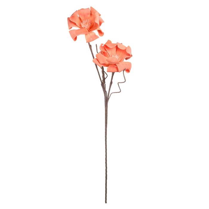Цветок из фоамирана «Лотос осенний», высота 112 см искусственный цветок физалис осенний высота 111 см