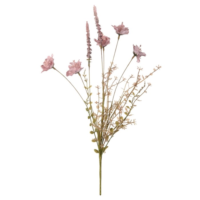 Искусственный цветок «Кореопсис», высота 50 см, цвет светло-розовый
