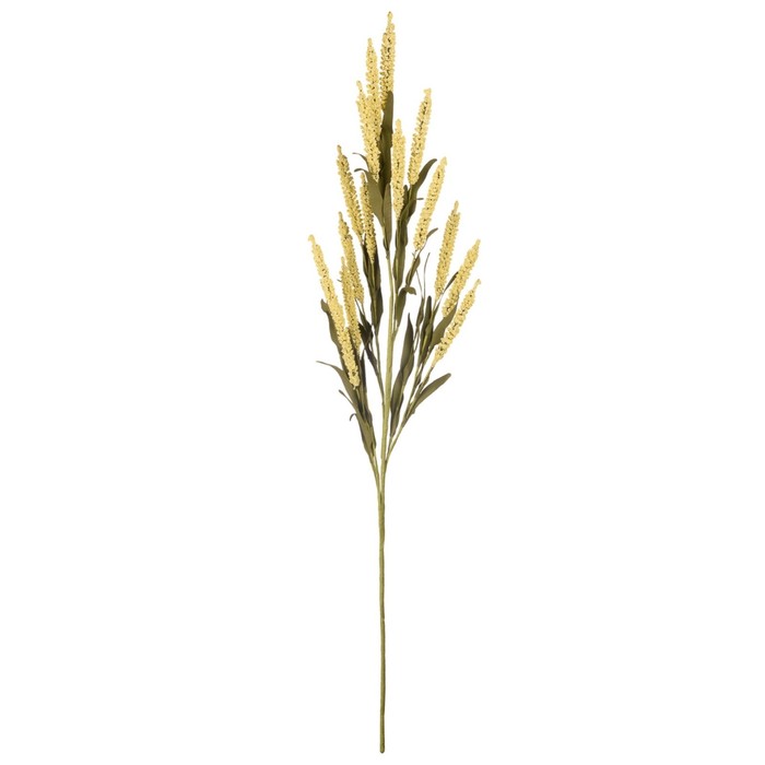 Искусственный цветок «Эремурус полевой», высота 75 см, цвет жёлтый искусственный цветок гречишник полевой высота 55 см цвет бежевый