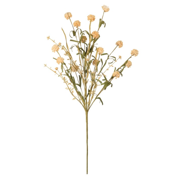 Искусственный цветок «Пушистик полевой», высота 65 см, цвет жёлтый искусственный цветок эремурус полевой высота 75 см цвет жёлтый