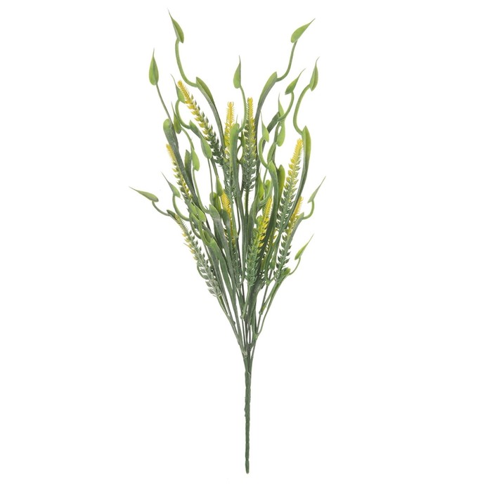 Искусственный цветок «Эримус», высота 43 см, цвет жёлтый искусственный цветок эремурус полевой высота 75 см цвет жёлтый