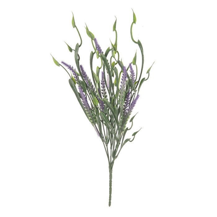 Искусственный цветок «Эримус», высота 43 см, цвет сиреневый
