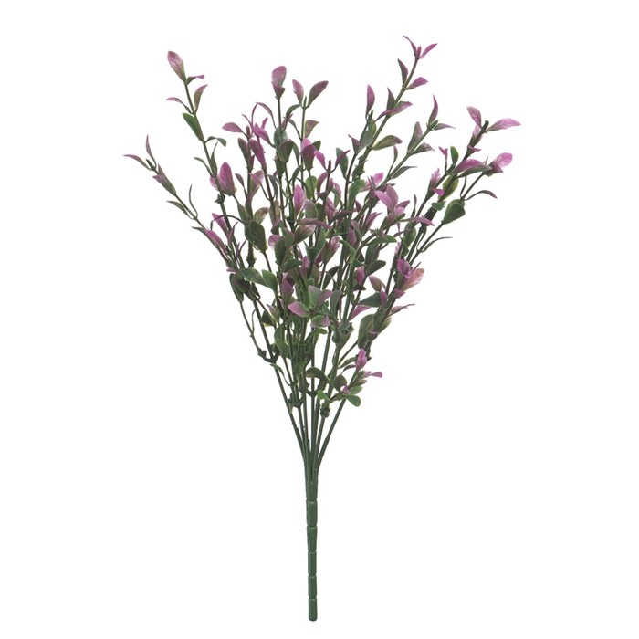 Искусственный цветок «Мелкоцвет», высота 35 см, цвет сиреневый декоративный букет лунный цветок высота 35 см цвет синий