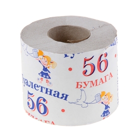 

Туалетная бумага «56», 1 слой