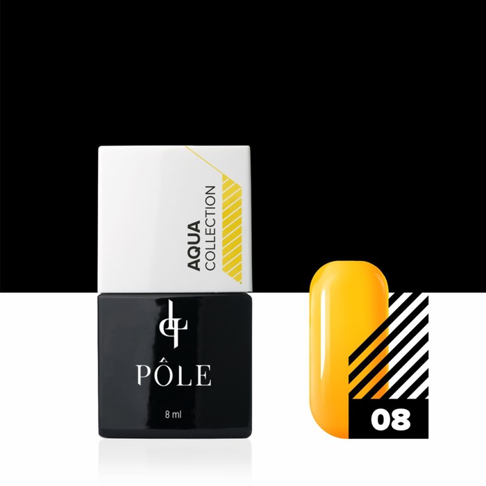 

Краска POLE Aqua Collection, для акварельной техники, №08 оранжевый, 8 мл