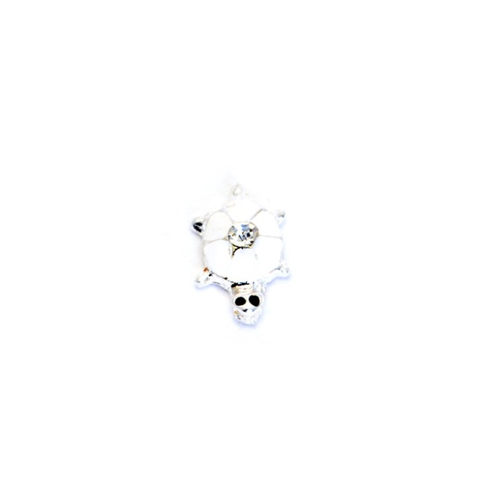 Металлическая фурнитура POLE «Черепаха», белая, 4 шт металлическая фурнитура pole белая маска 4 шт