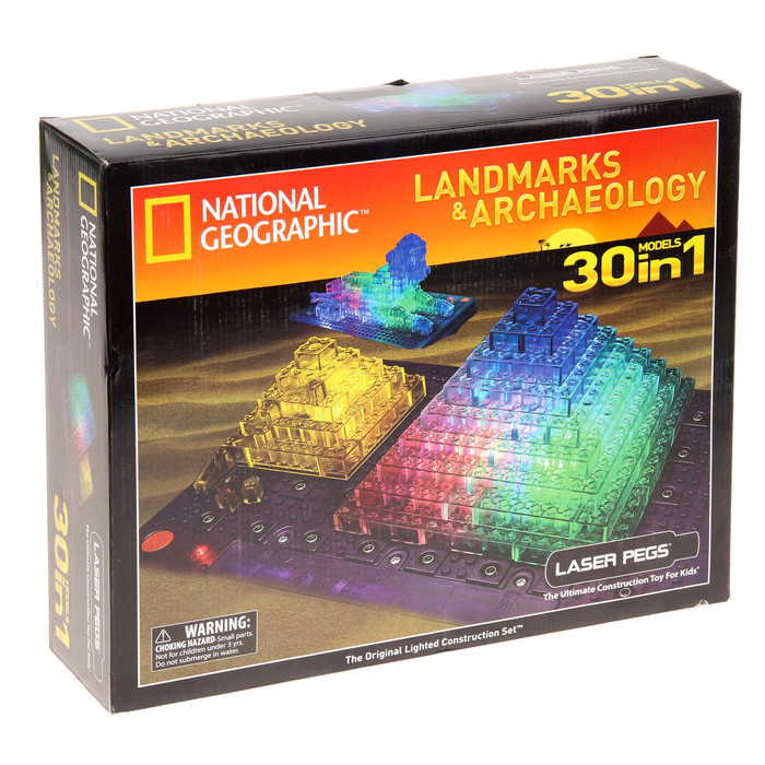 Конструктор светодиодный "Гео Археология", 276 деталей