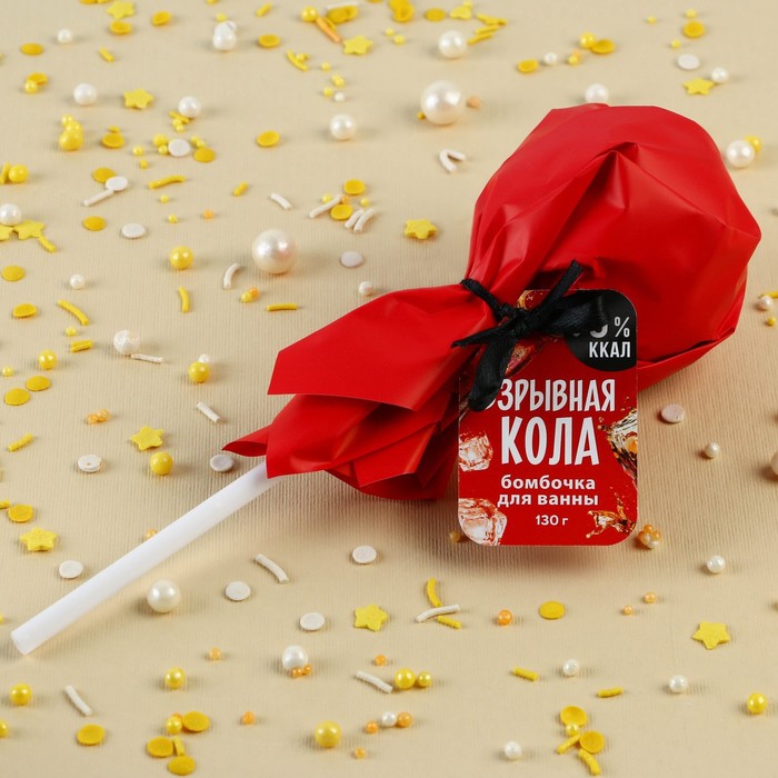 

Бомба-чупс для ванны «Взрывная кола», 130 г