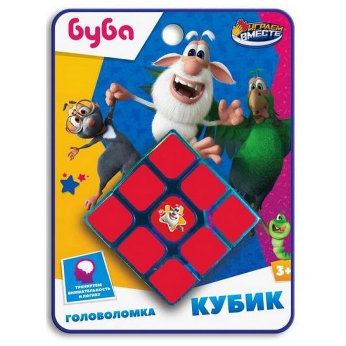 Логическая игра «Буба» кубик 3х3 логическая игра буба кубик 3х3 см с картинками zy896242 r8